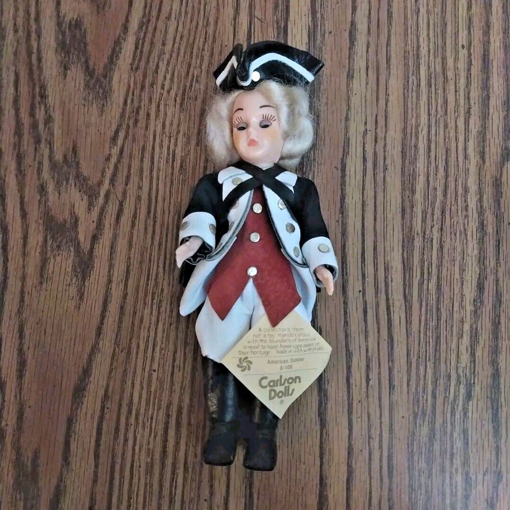 Carlson Dolls American Soldier 8-106 8"